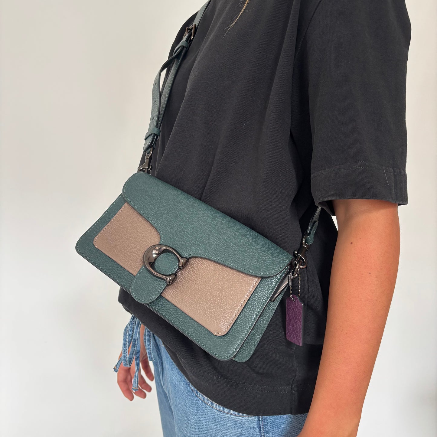 Coach Tabby 26 Green Shoulder Bag