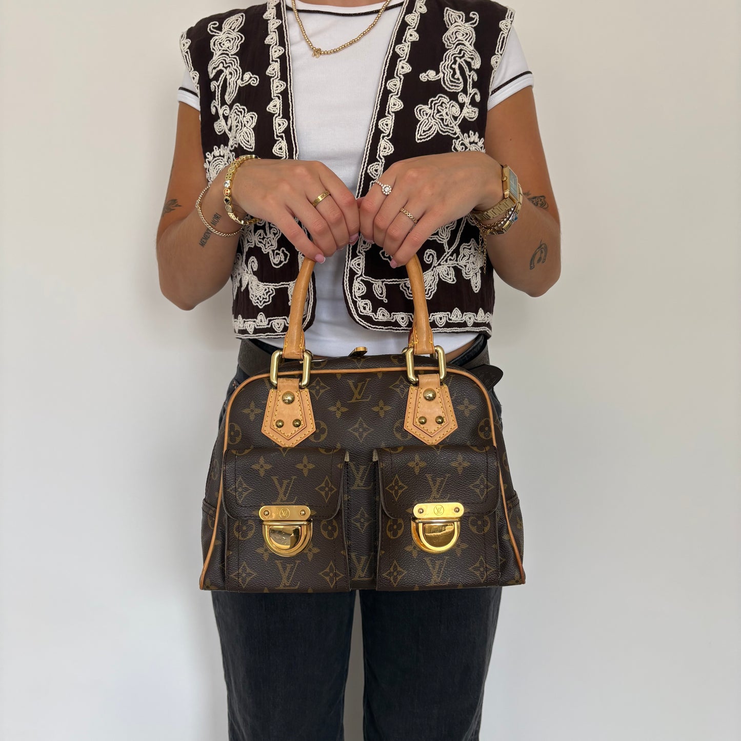 Louis Vuitton Manhattan PM Monogram Vintage