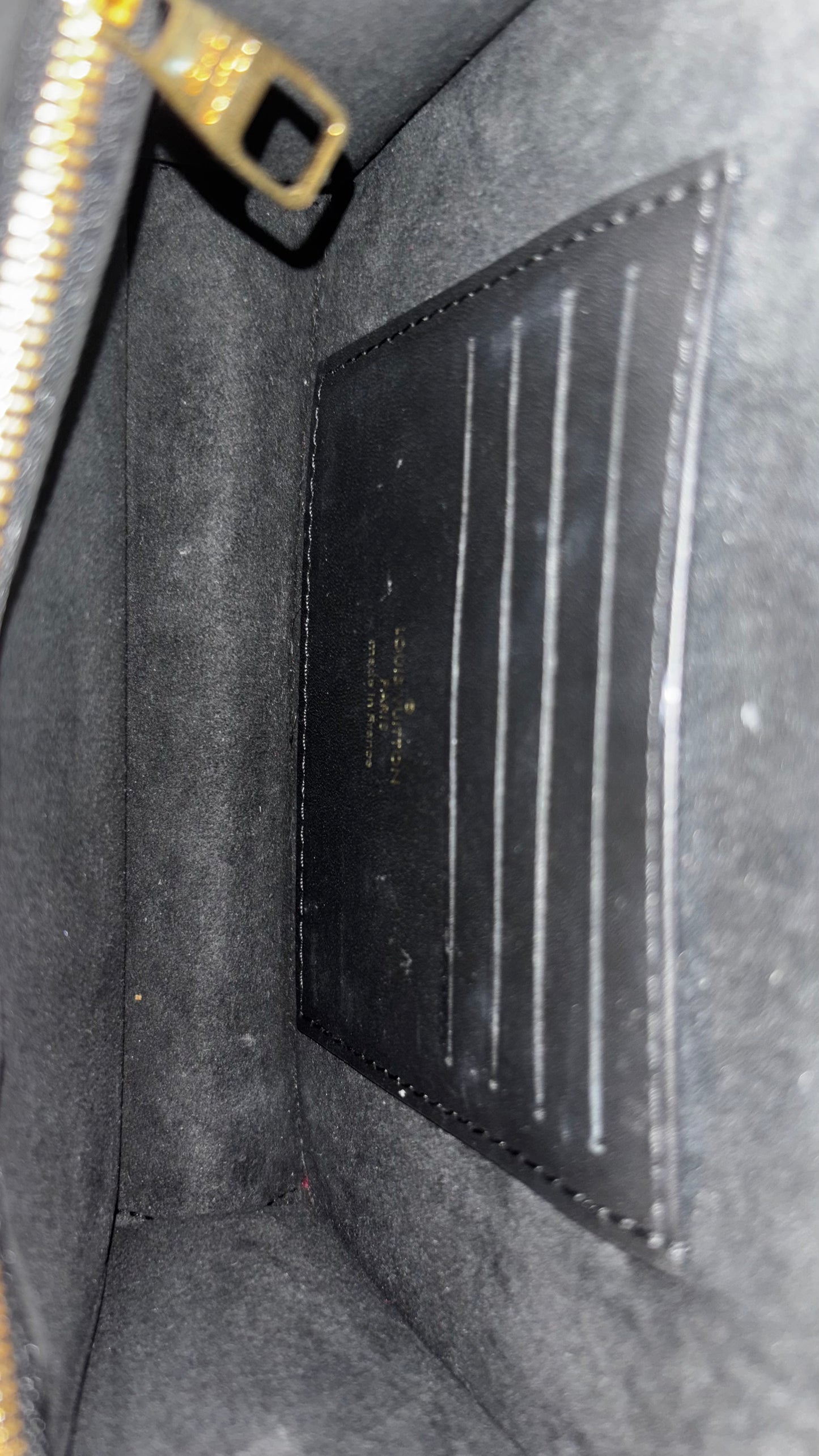 Louis Vuitton Reverse Monogram Dauphine Chain Wallet (NFID Chipped)