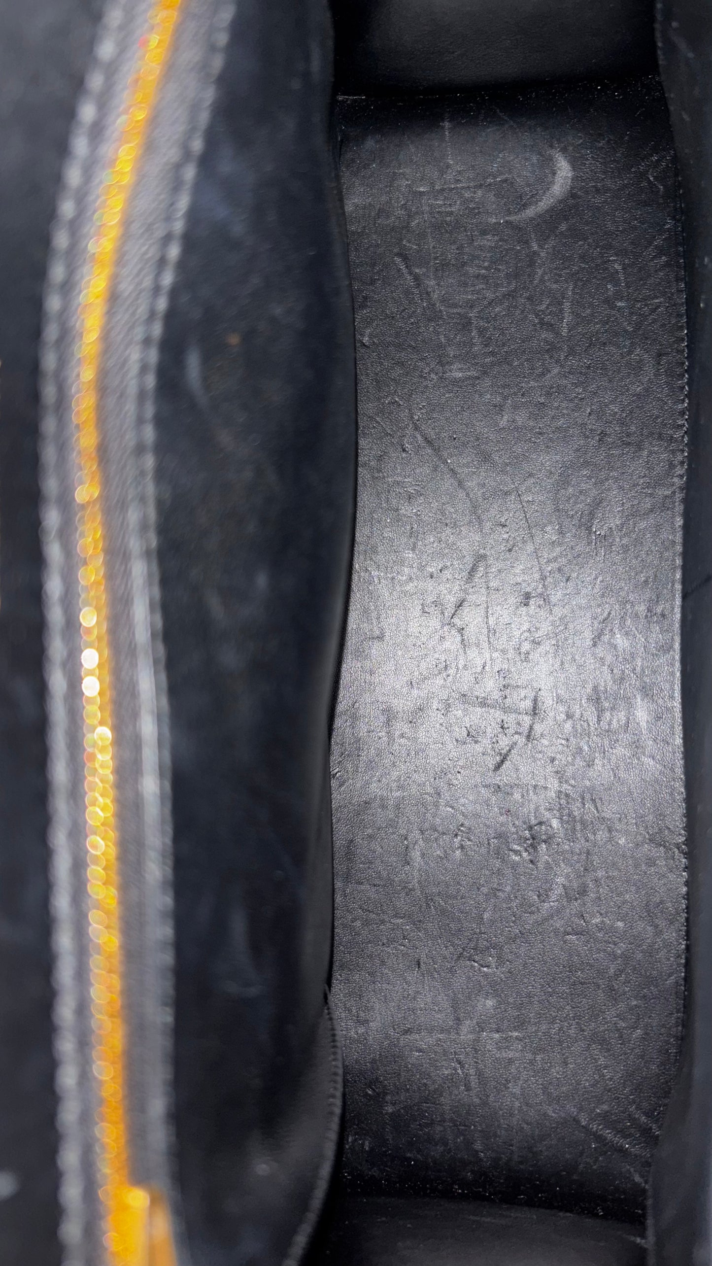 Balenciaga Hourglass Black Leather Large Bag