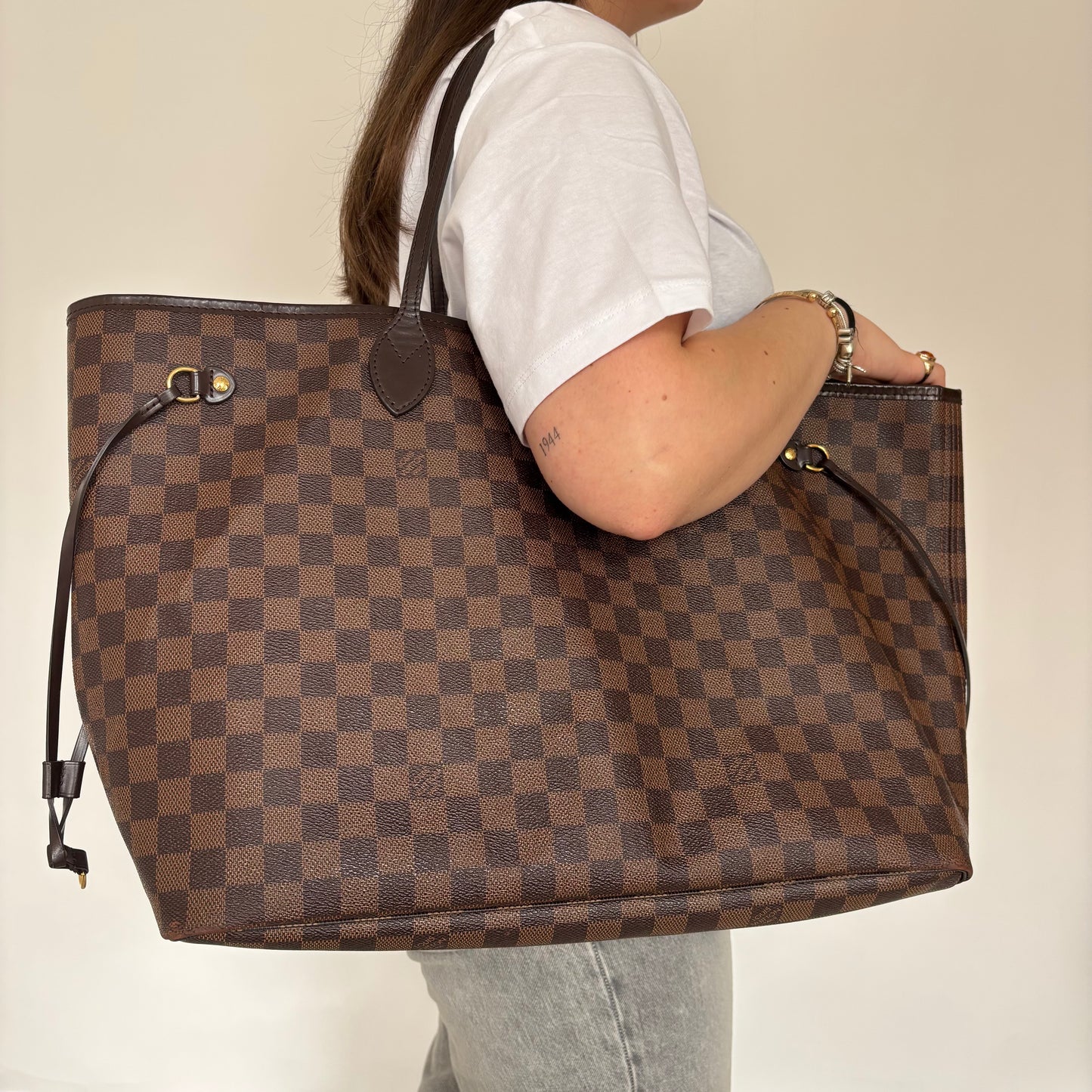 Louis Vuitton Neverfull GM Damier Ebene FL4117