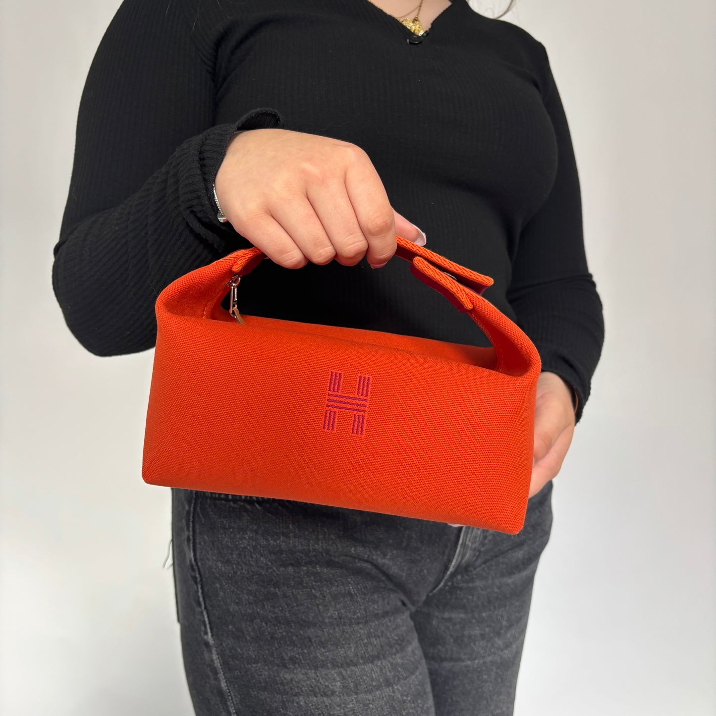 Hermes Bride-a-Brac Case Small Model Orange