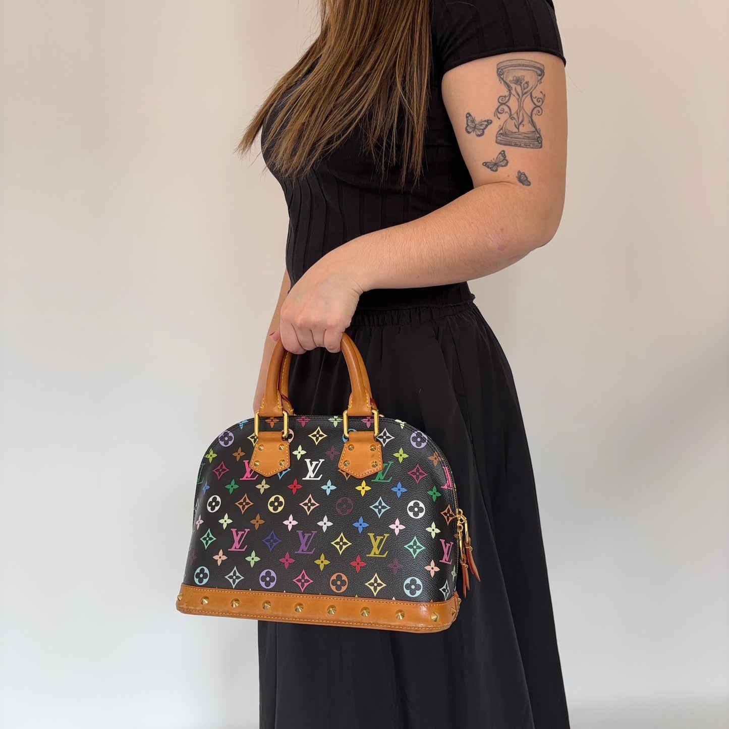 Louis Vuitton Black Multi Alma PM FL2171 - 2011