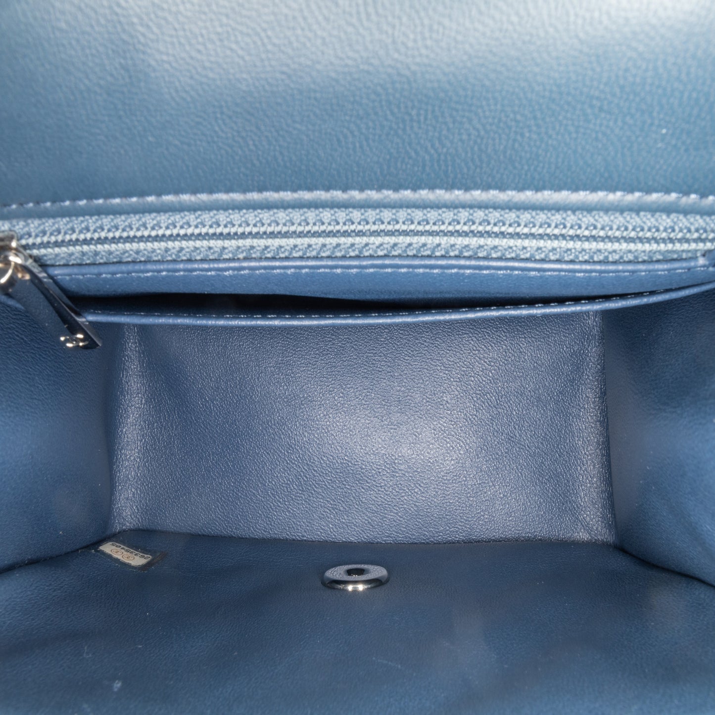 Mini Square Classic Lambskin Single Flap Image# 4