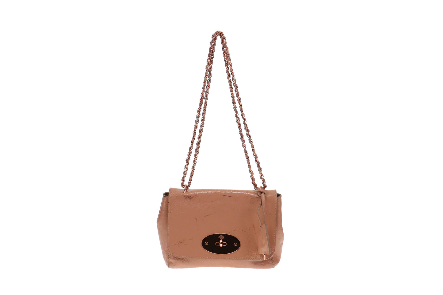 Mulberry Wrinkled Patent Plaster Pink Lily
