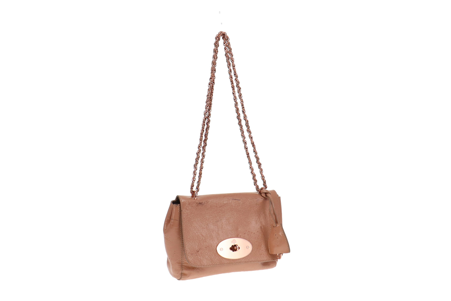 Mulberry Wrinkled Patent Plaster Pink Lily