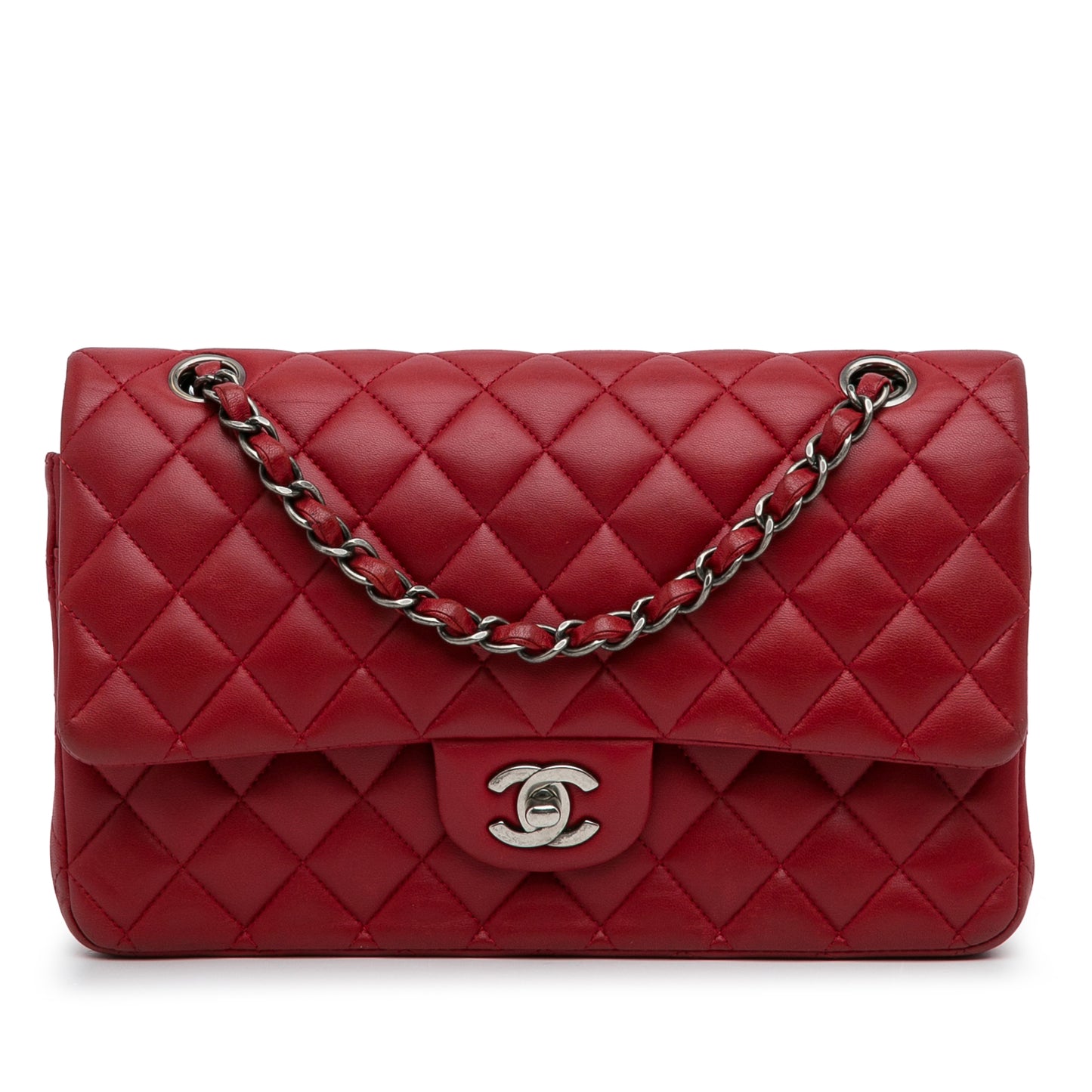Medium Classic Lambskin Double Flap Image #1