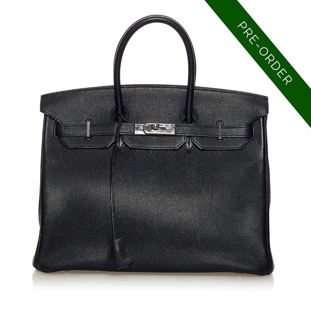 Hermes Epsom Birkin 35 Black 2007 (Pre-Order Only)