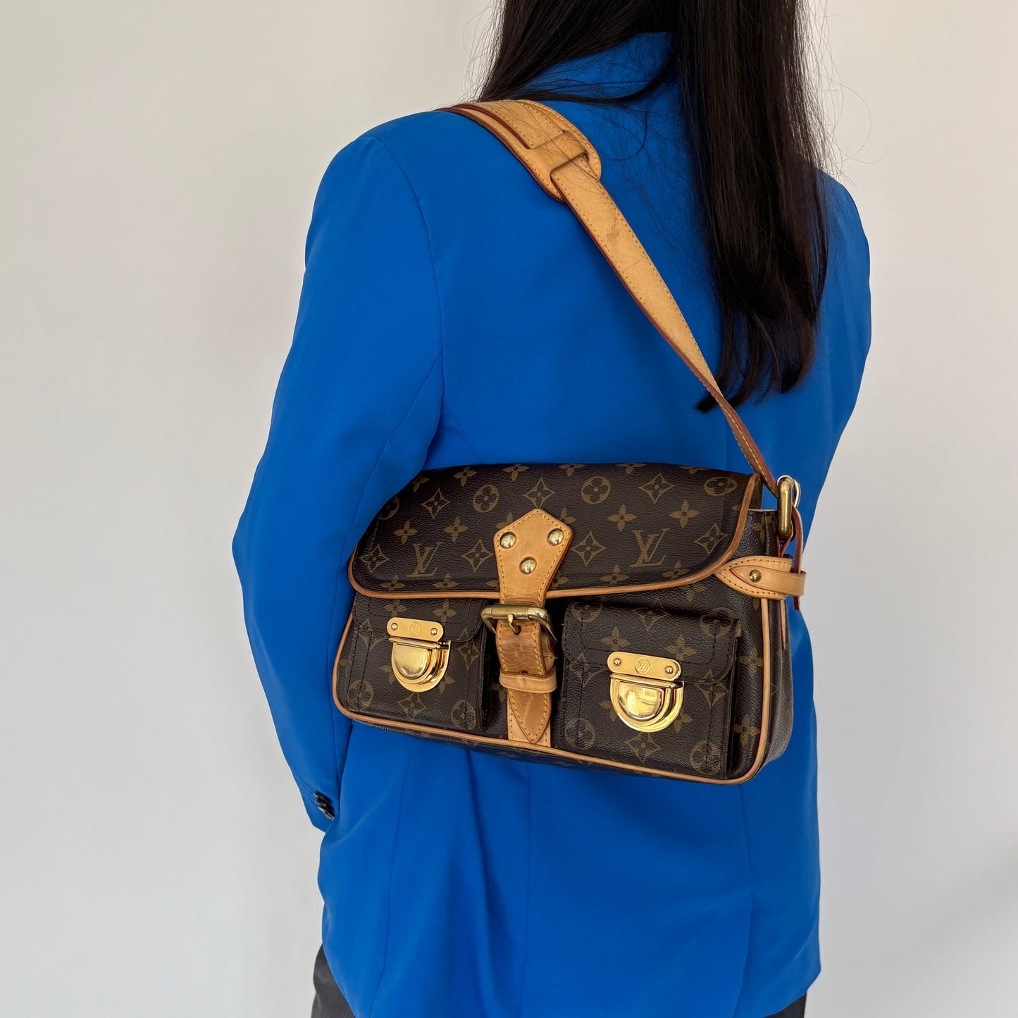 Louis Vuitton Monogram Hudson Bag PM DU1006
