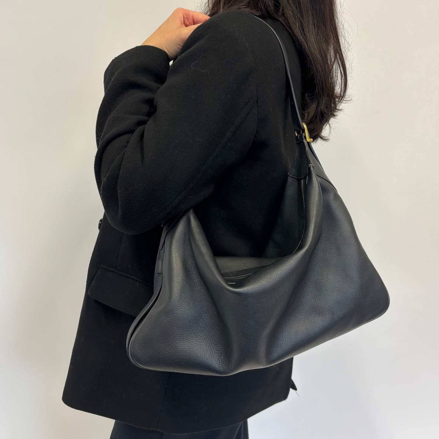 Celine Romy Supple Calfskin Black