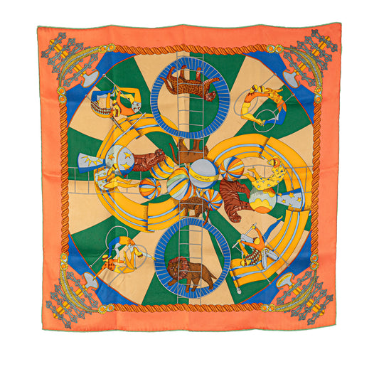 Circus Silk Scarf Image #1