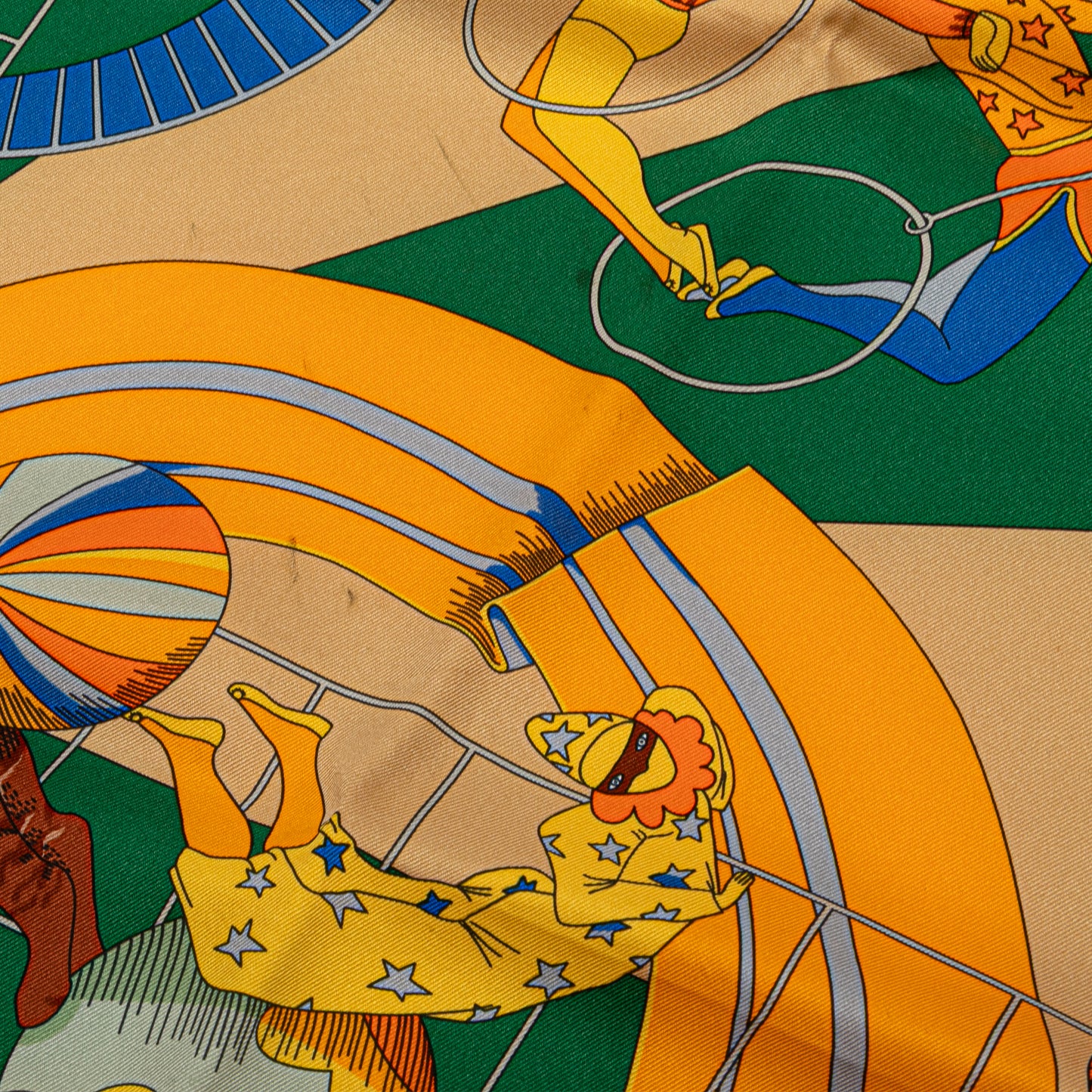 Circus Silk Scarf Image# 4