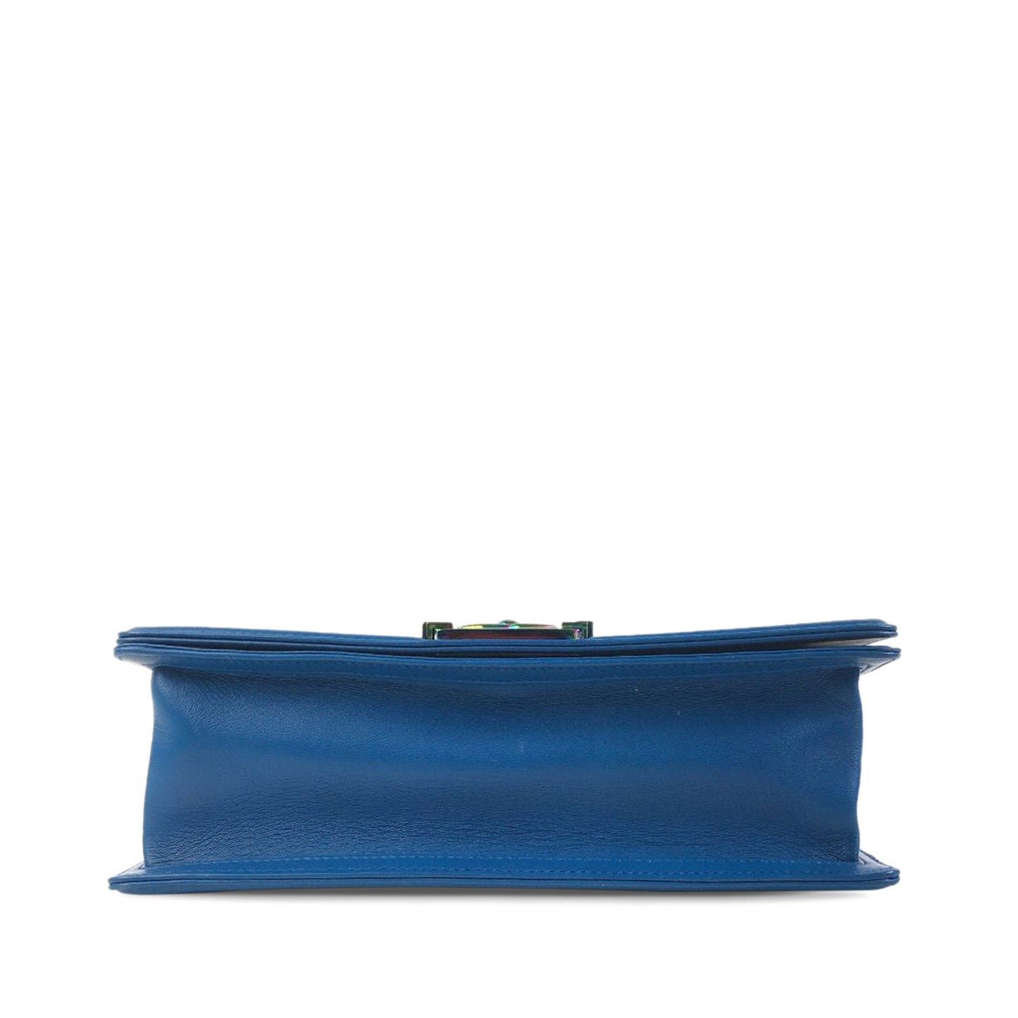 Medium Braided Lambskin Boy Flap Image# 10