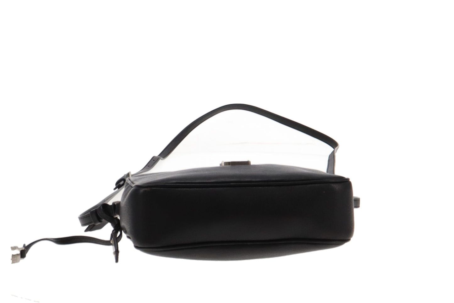 Saint Laurent Black Smooth Leather Lou Camera Bag