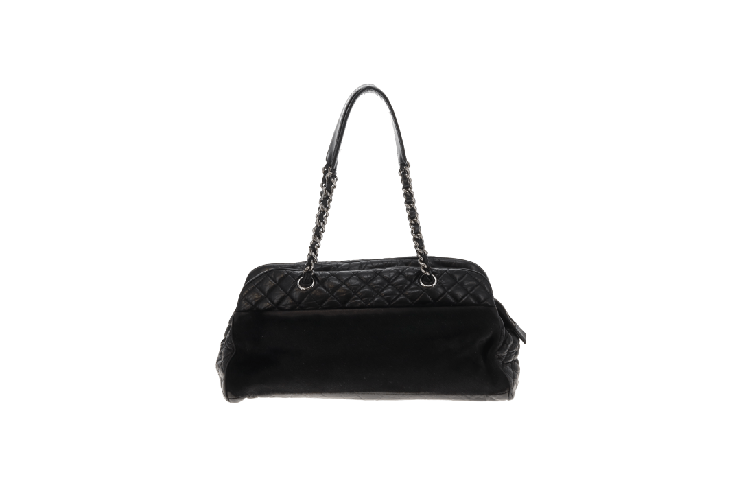 Chanel Mademoiselle Shoulder Bag Vintage Leather and Pony Hair 2005/06