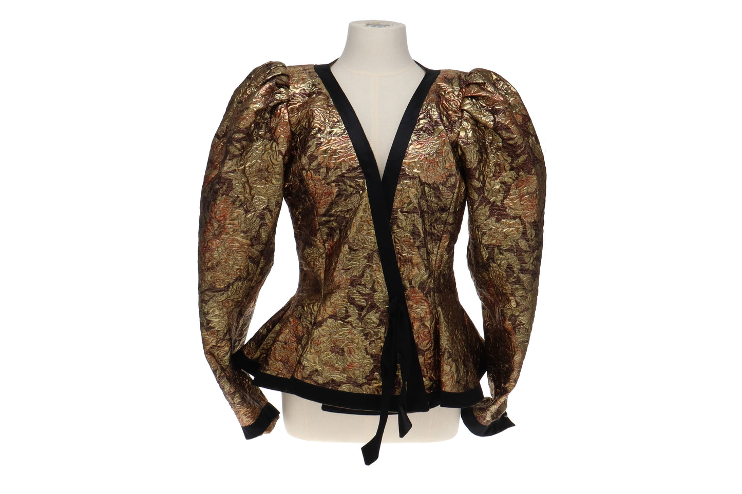 Ungaro Vntage 2 Piece Metallic Gold Suit Size 12