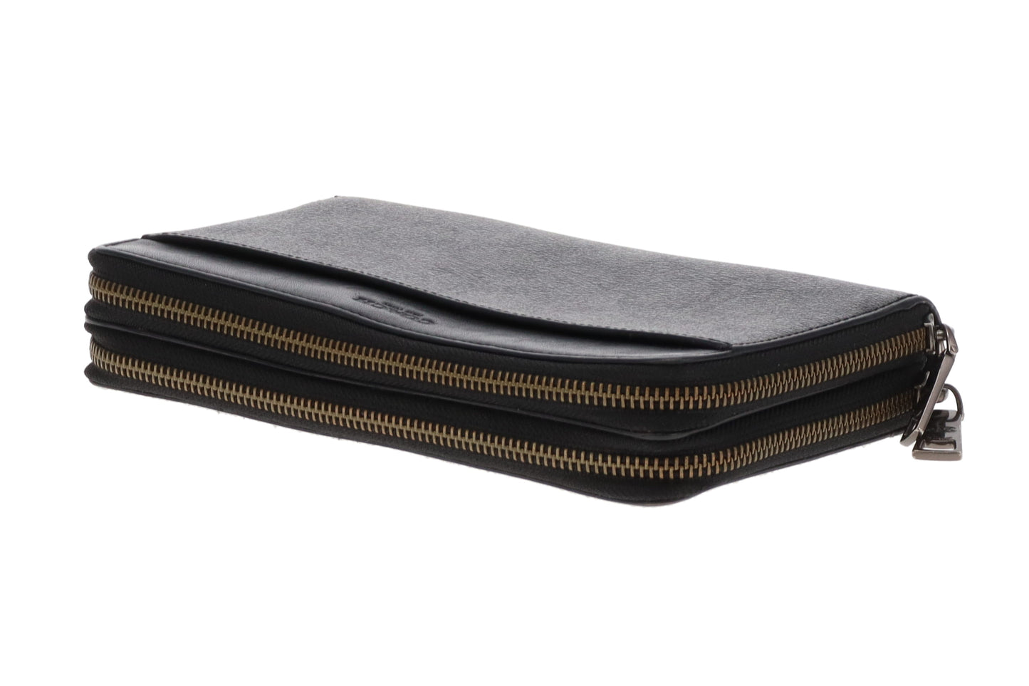 Coach Travel Wallet Black Signature