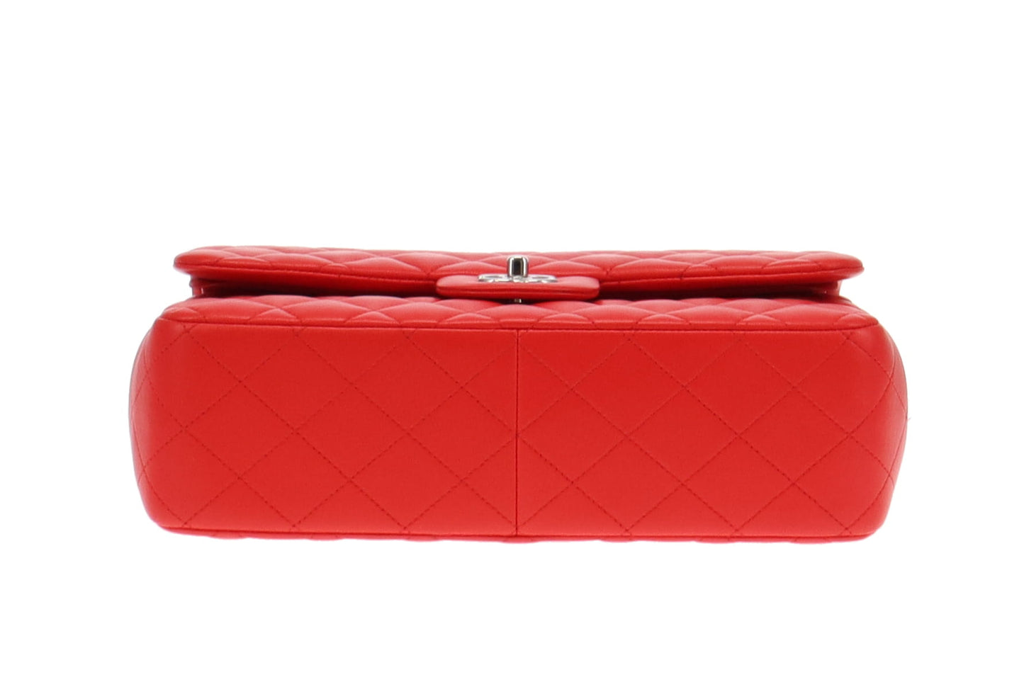 Chanel Classic Jumbo Double Flap Red Lambskin SH 2016/17