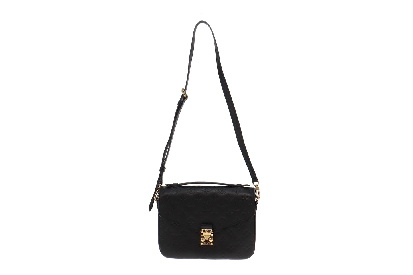 Louis Vuitton Noir Empreinte Pochette Metis DU4187