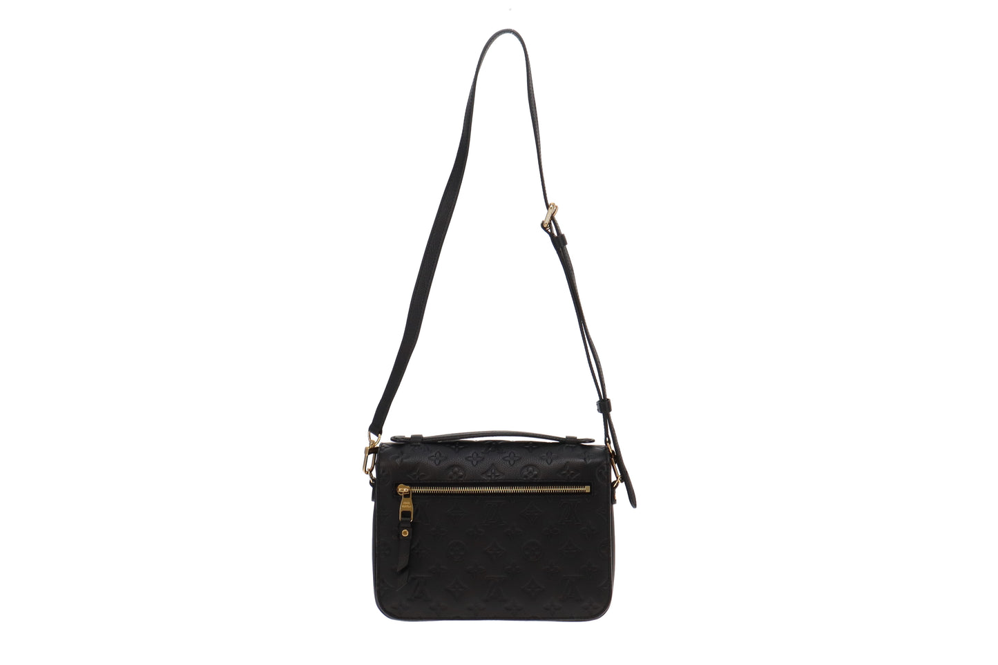Louis Vuitton Noir Empreinte Pochette Metis DU4187