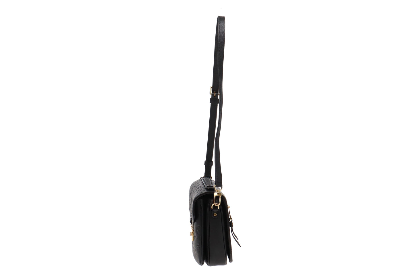 Louis Vuitton Noir Empreinte Pochette Metis DU4187