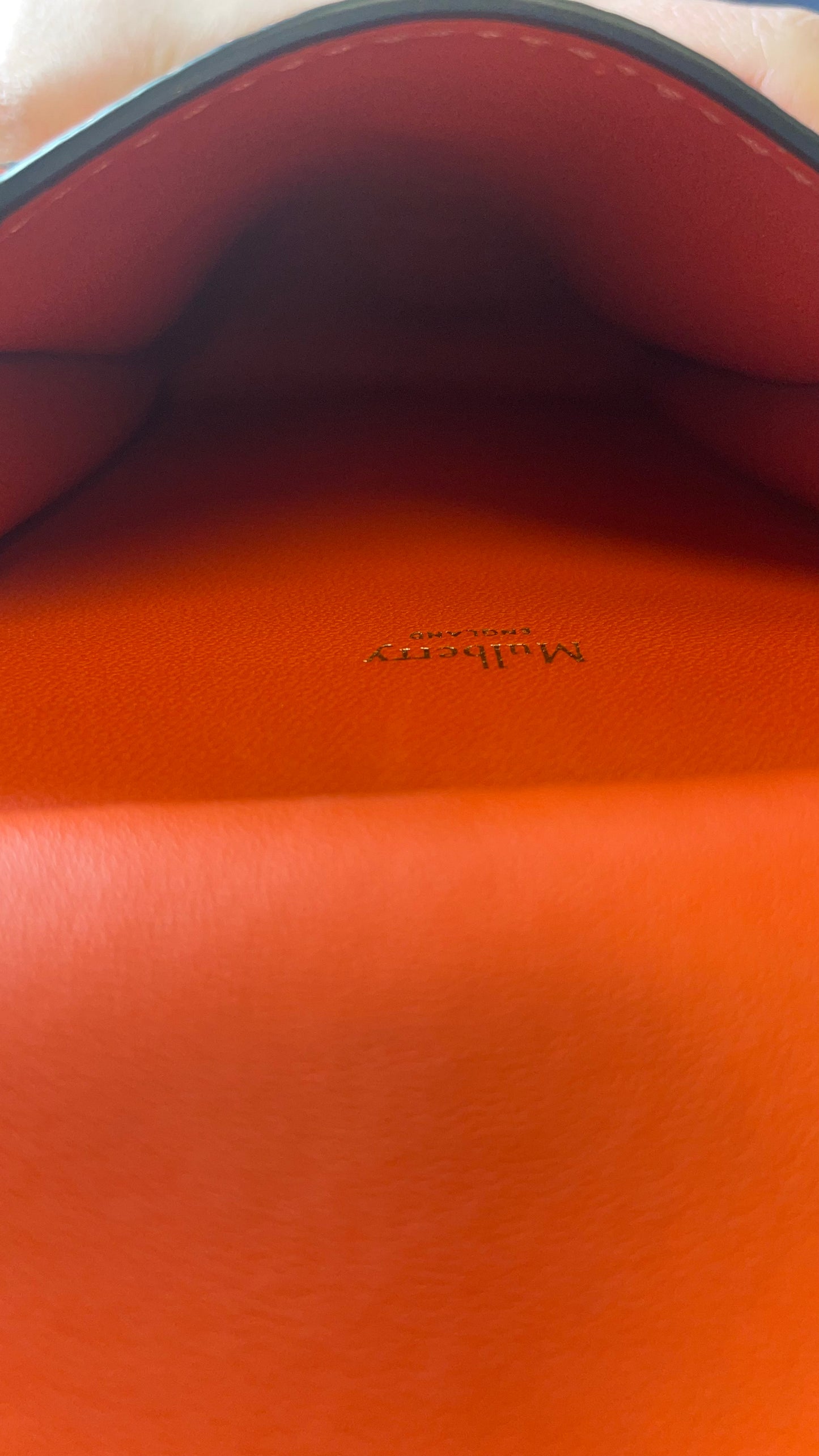Mulberry Apricot Small Classic Grain Mini Antony