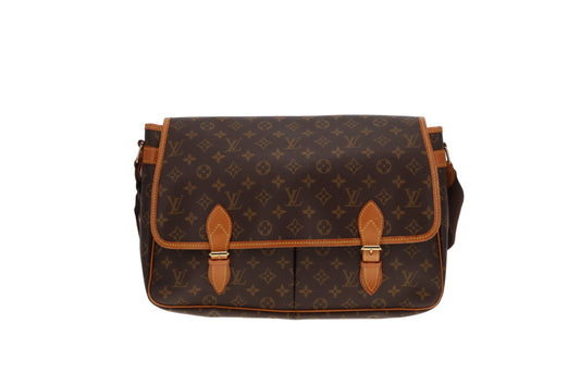 Louis Vuitton Sac Gibeciere Messenger Bag Vintage Monogram SL0010 - 2000
