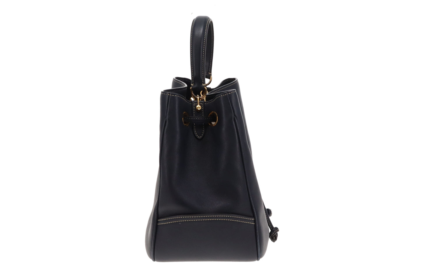 Mulberry Hampstead Bucket Bag Midnight GHW