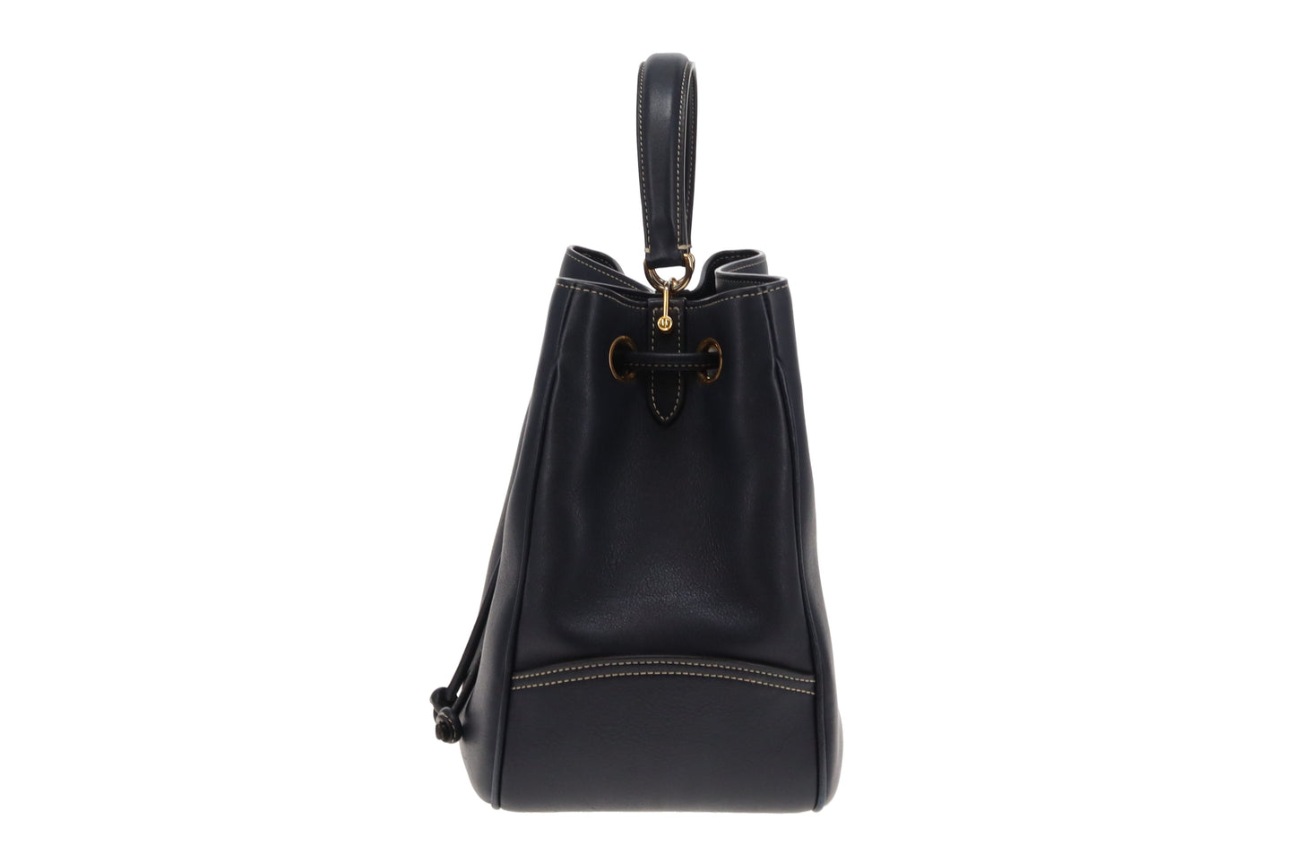 Mulberry Hampstead Bucket Bag Midnight GHW