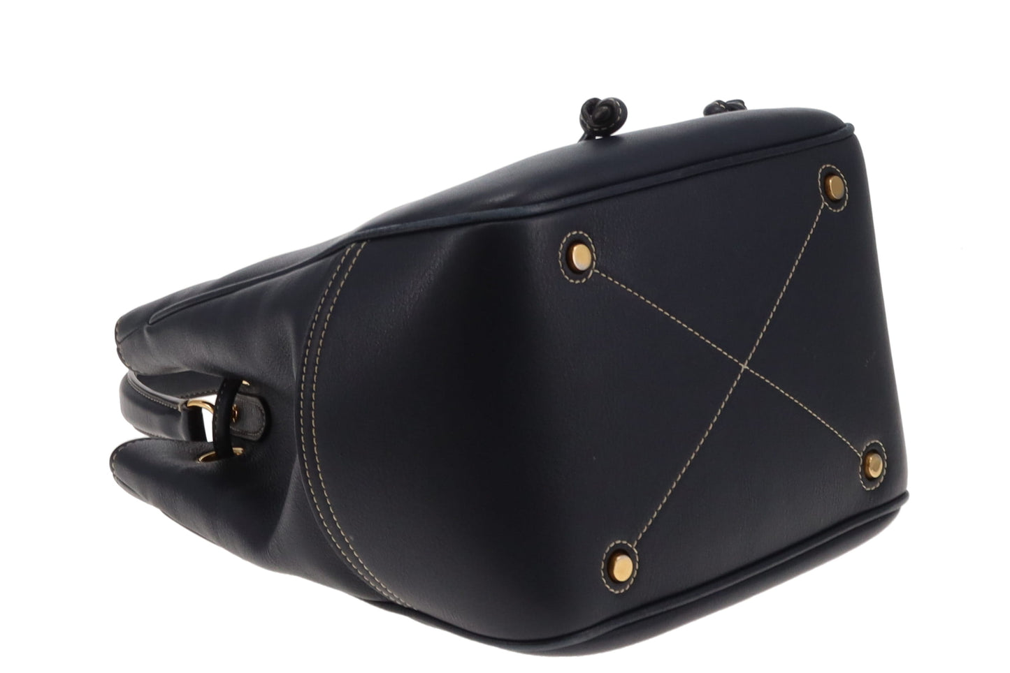 Mulberry Hampstead Bucket Bag Midnight GHW