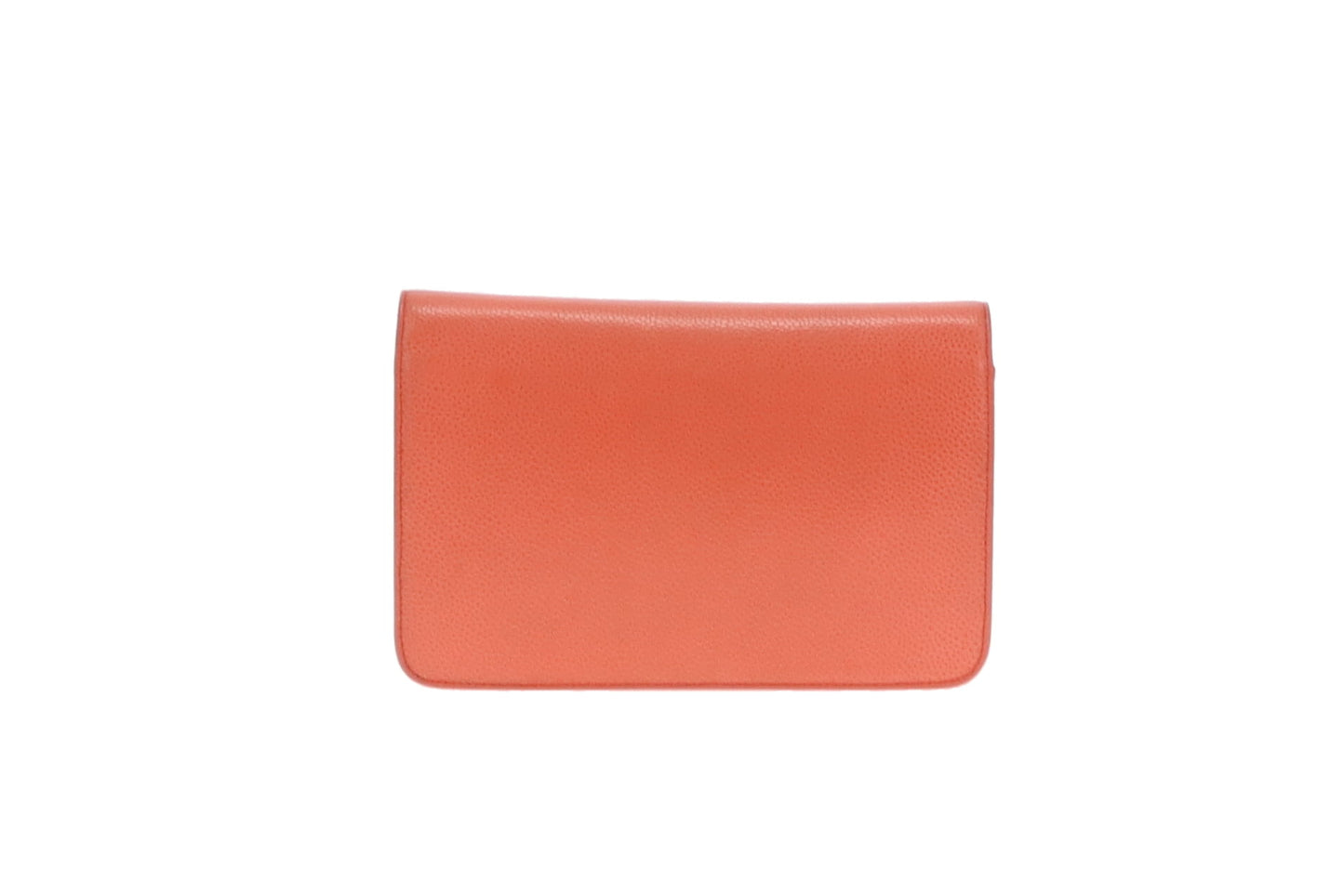Chanel Coral Timeless CC Wallet On Chain (WOC) 2012/13