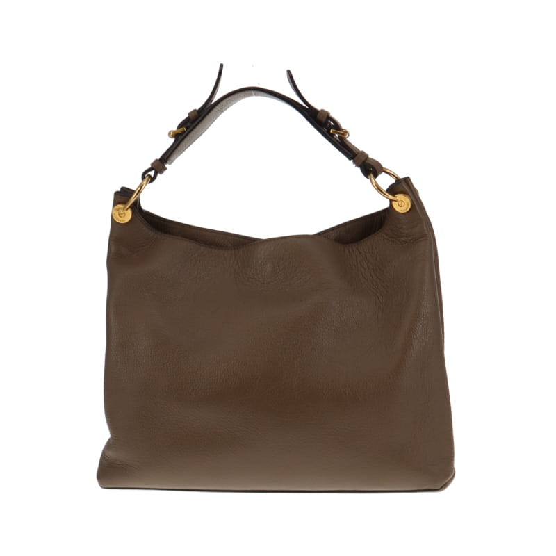Mulberry Freya Small Taupe Goat Leather