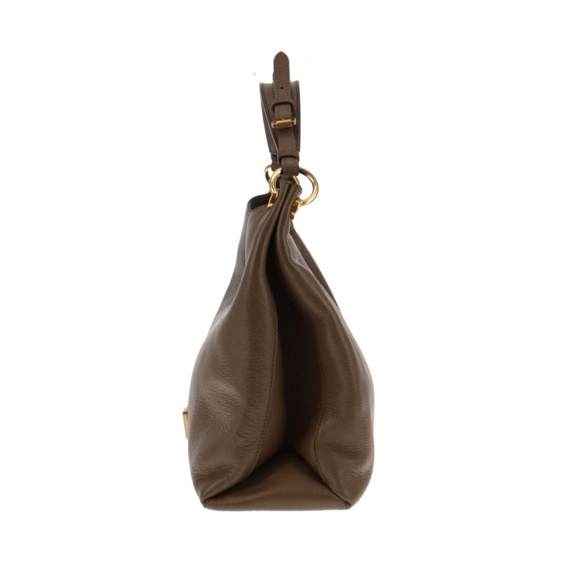 Mulberry Freya Small Taupe Goat Leather