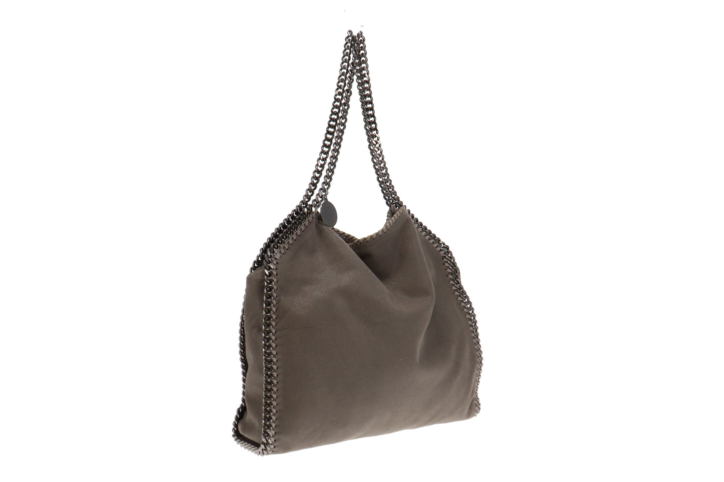 Stella McCartney Grey Shaggy Deer Falabella Tote Bag