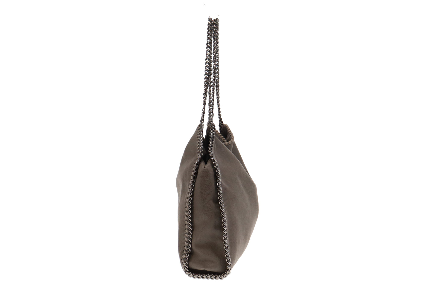 Stella McCartney Grey Shaggy Deer Falabella Tote Bag