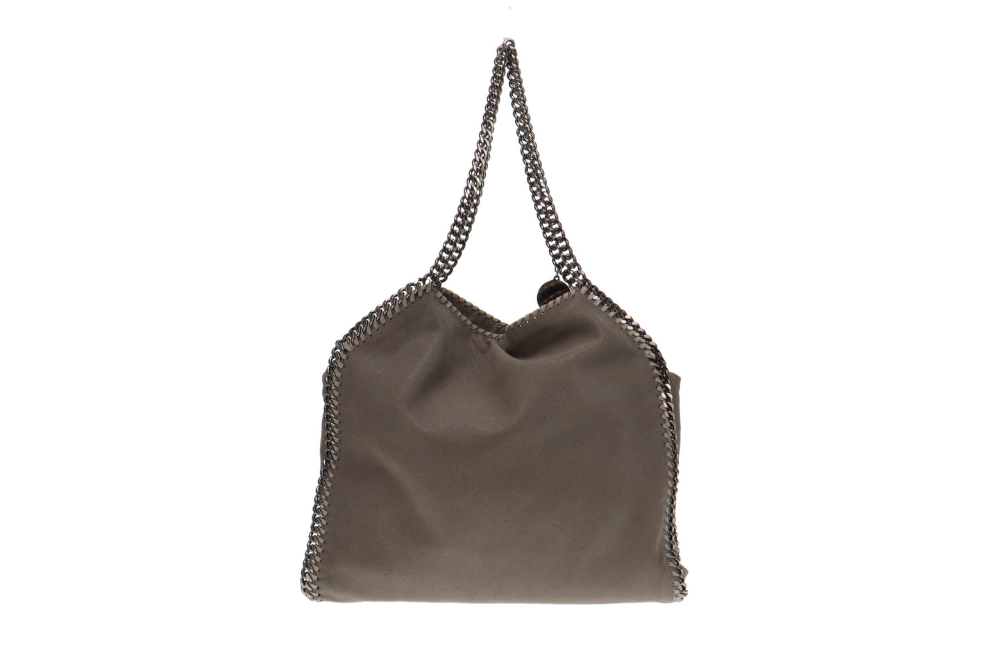 Stella McCartney Grey Shaggy Deer Falabella Tote Bag