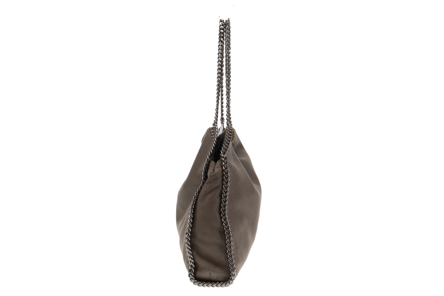 Stella McCartney Grey Shaggy Deer Falabella Tote Bag