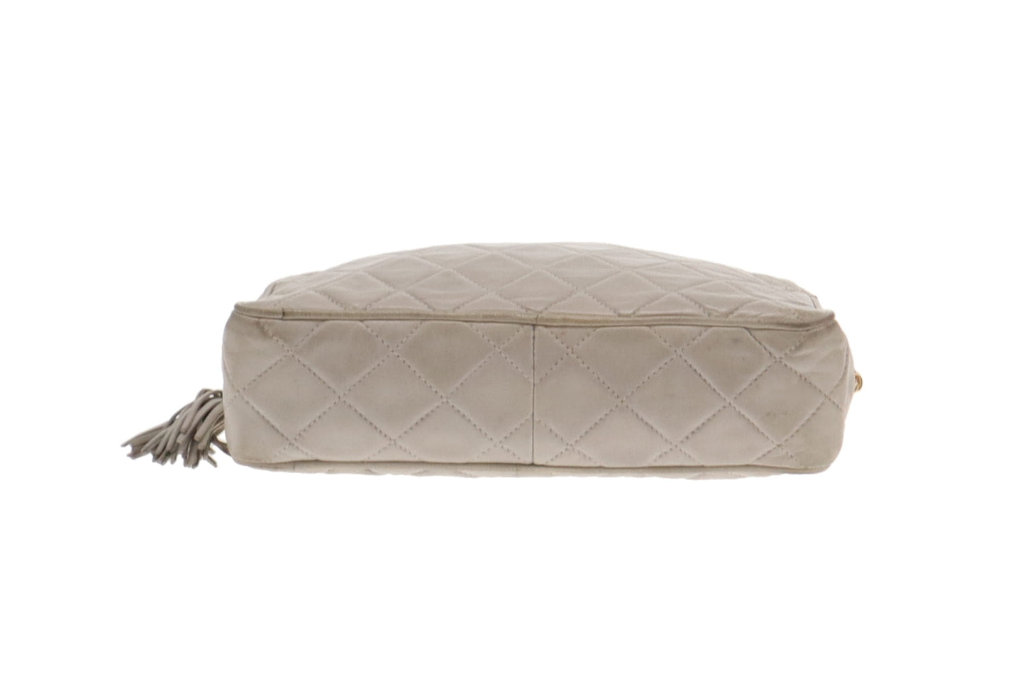Chanel Lambskin Vintage Tassel Spearmint Shoulder Bag