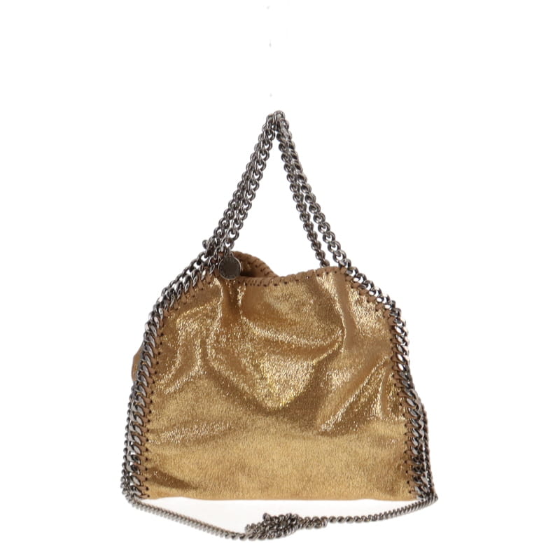 Stella McCartney Gold Falabella Mini Tote Bag RRP €830