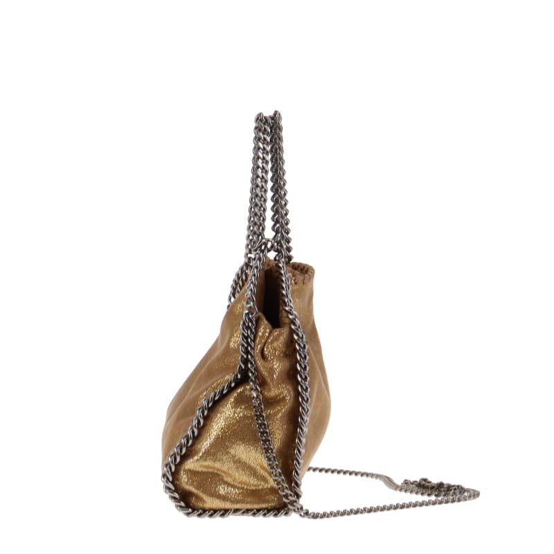Stella McCartney Gold Falabella Mini Tote Bag RRP €830