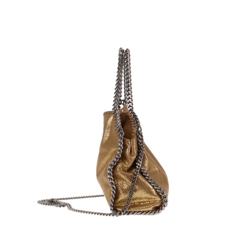 Stella McCartney Gold Falabella Mini Tote Bag RRP €830