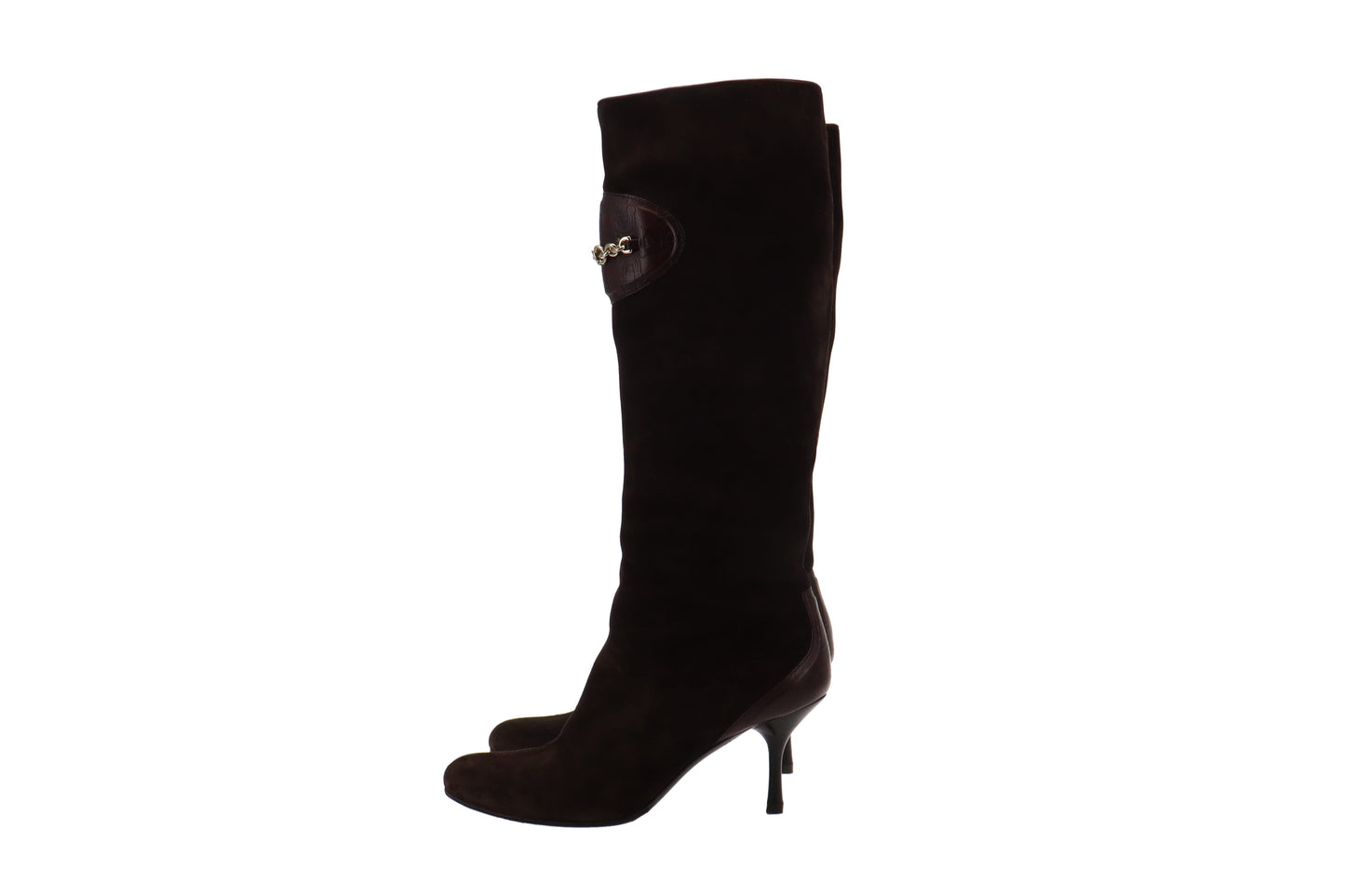 Gucci Suede /Leather Brown Boots EUR38 UK5