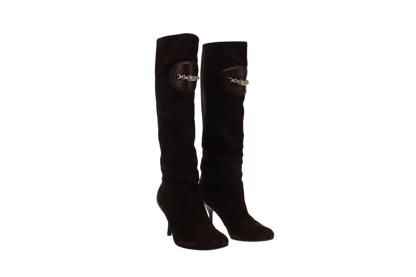 Gucci Suede /Leather Brown Boots EUR38 UK5