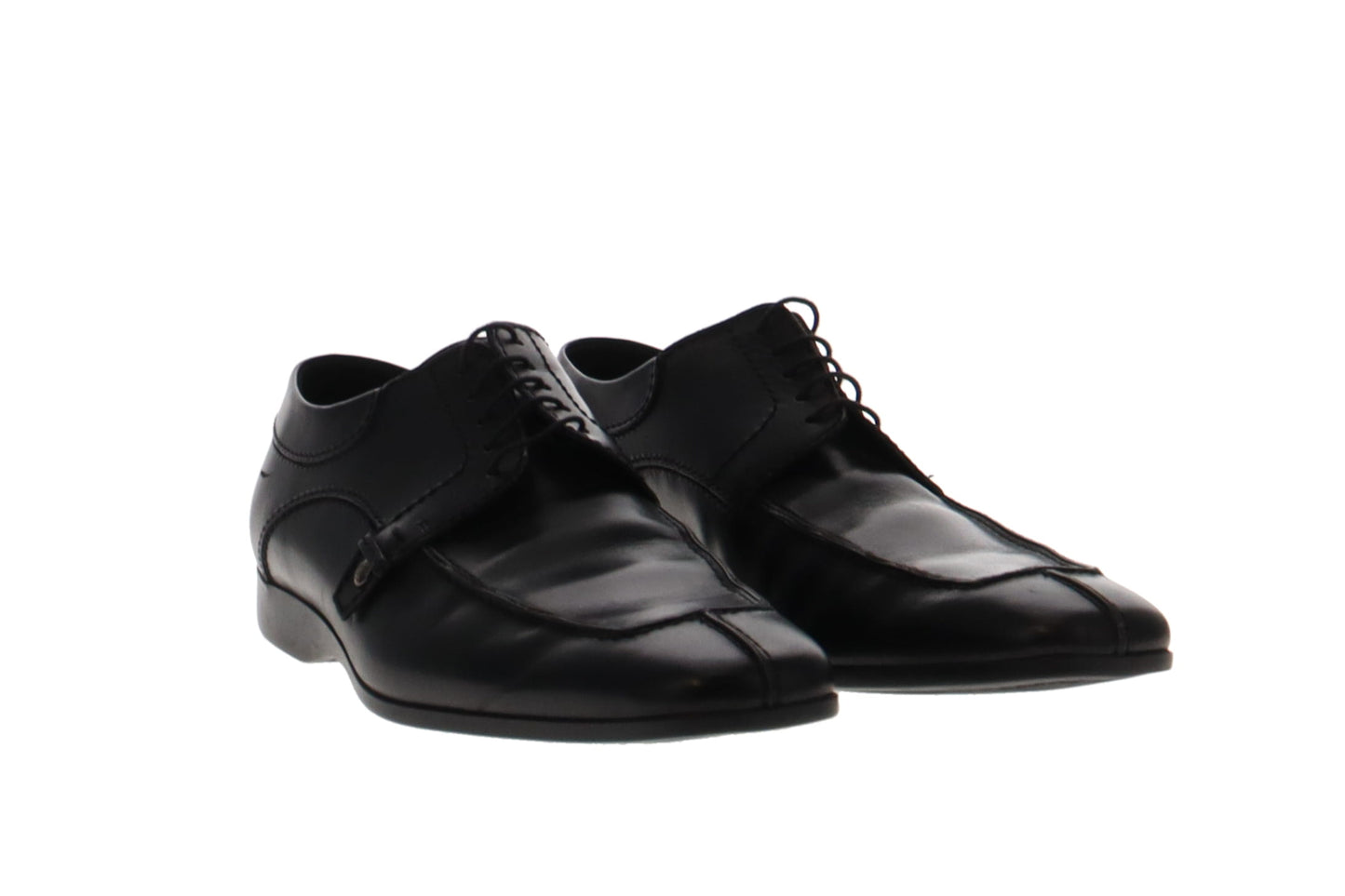Louis Vuitton Men’s Black Leather Formal Shoes UK 8