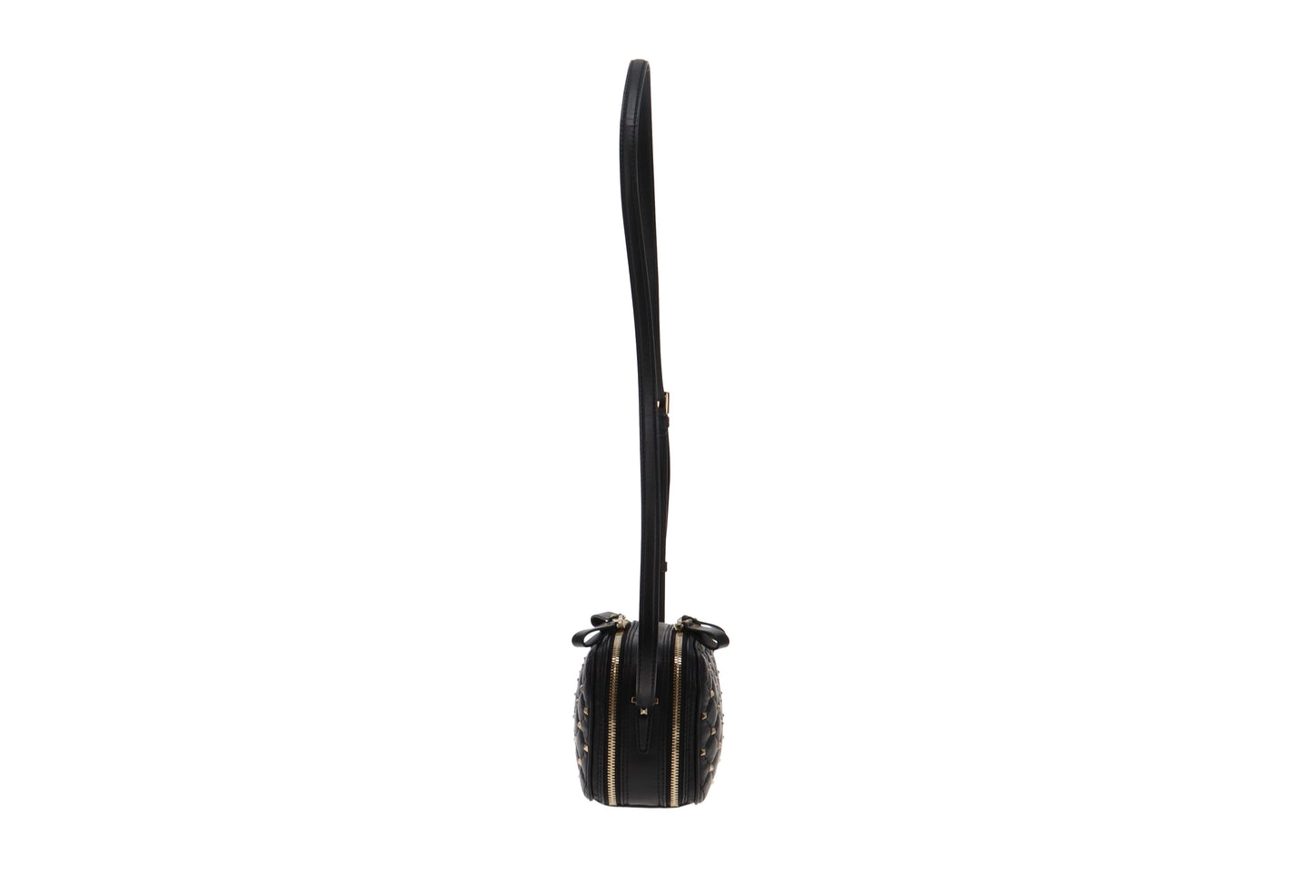 Valentino Double Zip Rockstud Spike Double Zip Camera Bag RRP €1100