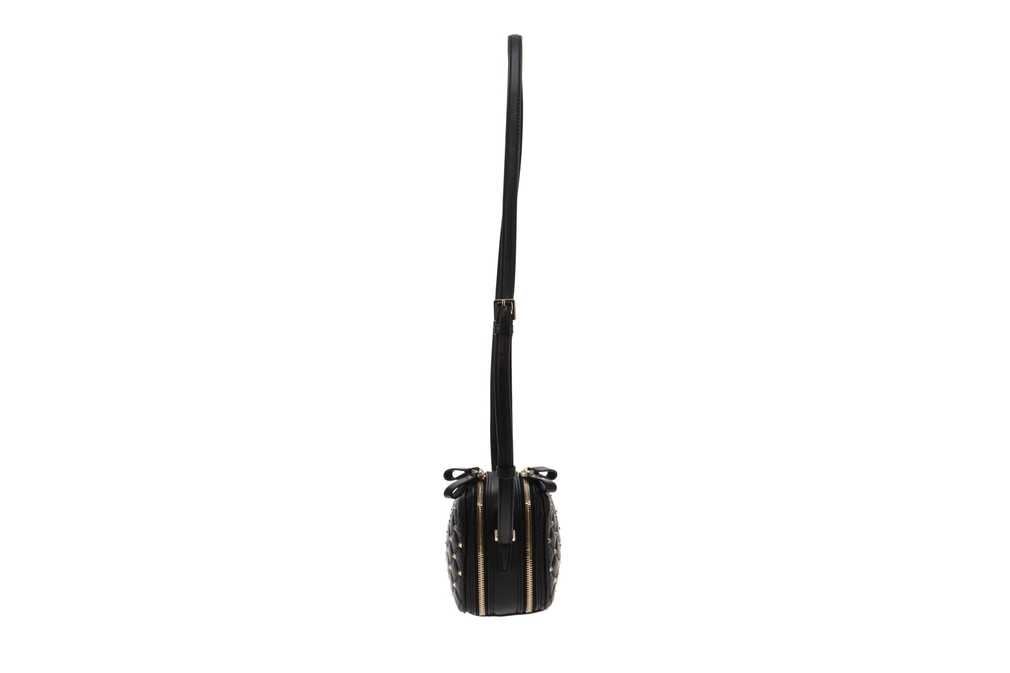 Valentino Double Zip Rockstud Spike Double Zip Camera Bag RRP €1100