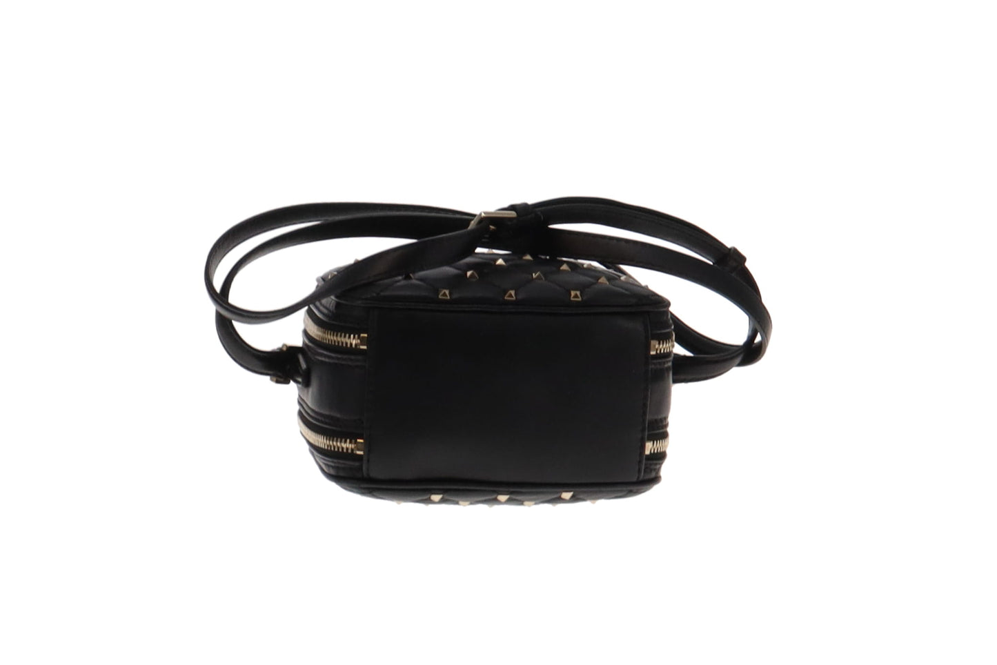 Valentino Double Zip Rockstud Spike Double Zip Camera Bag RRP €1100