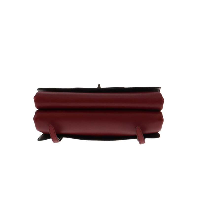 Prada Cerise Vitello Soft Leather Chain Flap Bag