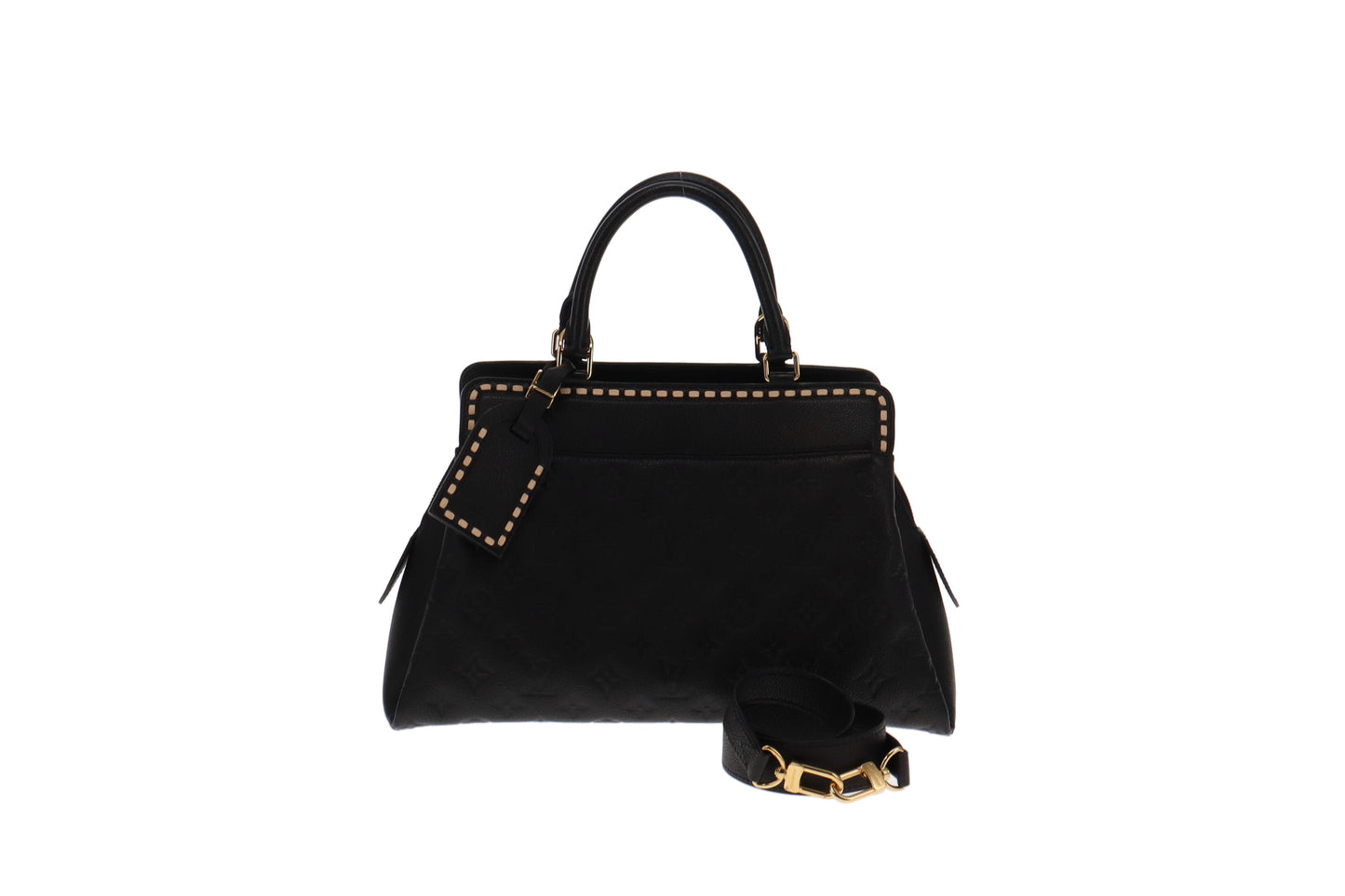 Louis Vuitton Black Empreinte Vosges MM SP1137