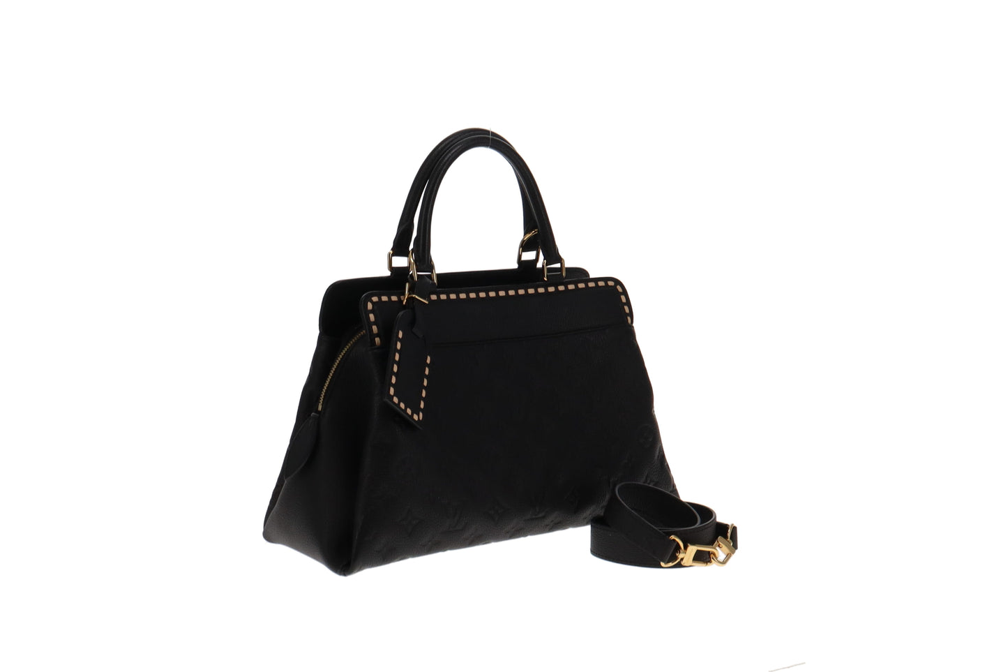 Louis Vuitton Black Empreinte Vosges MM SP1137